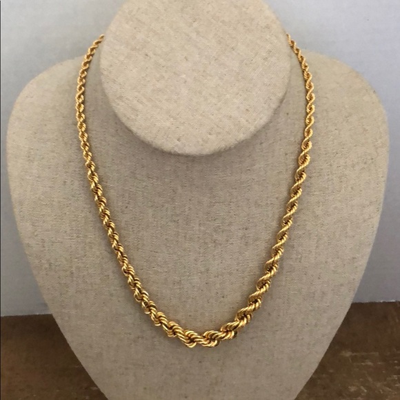 Napier Gold Chain Necklace Clearance 
